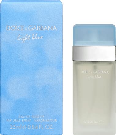 DOLCE&GABBANA Light Blue Eau de Toilette, 25 ml dauerhaft 